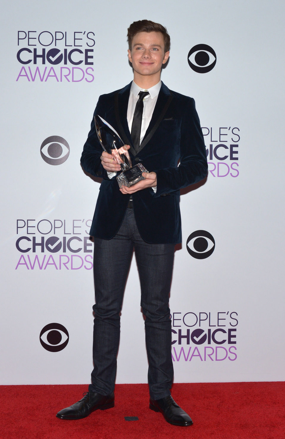 Chris Colfer en los People's Choice Awards 2014