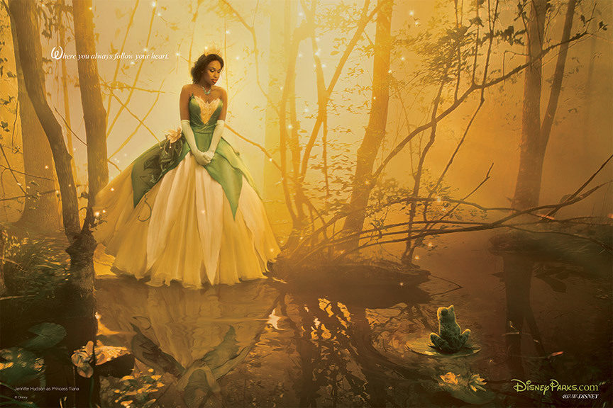 Jennifer Hudson como Tiana en 'Tiana y el sapo'