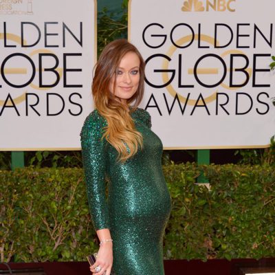 Olivia Wilde en los Globos de Oro 2014