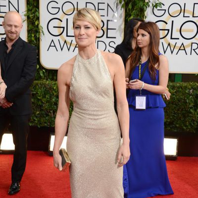 Robin Wright en los Globos de Oro 2014