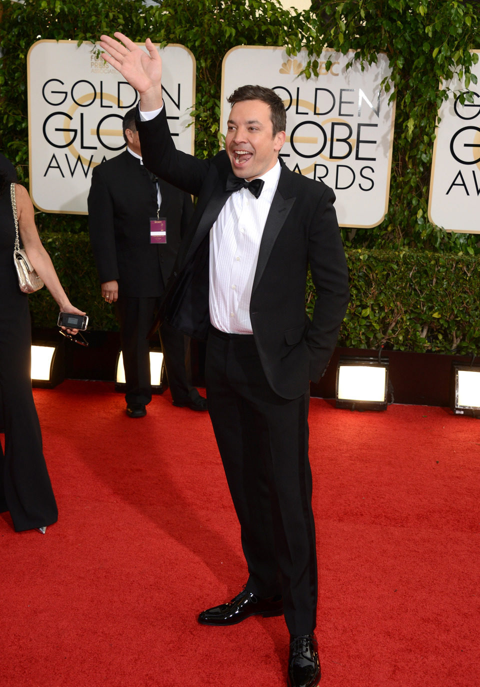 Jimmy Fallon en los Globos de Oro 2014