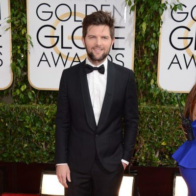 Adam Scott en los Globos de Oro 2014