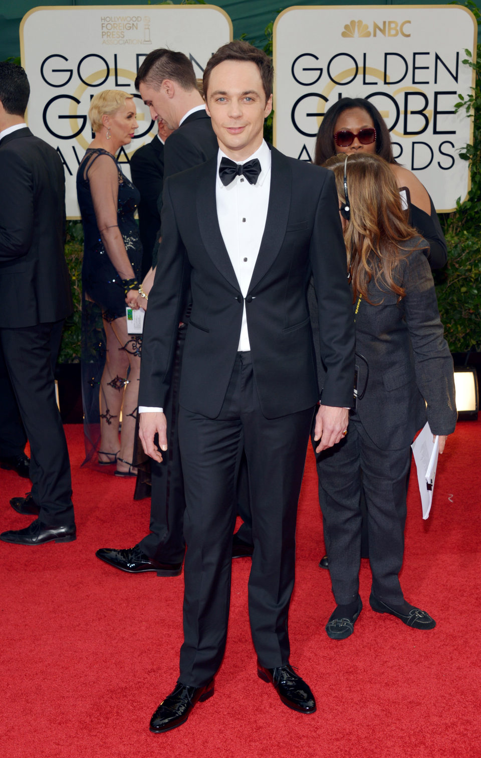 Jim Parsons en los Globos de Oro 2014