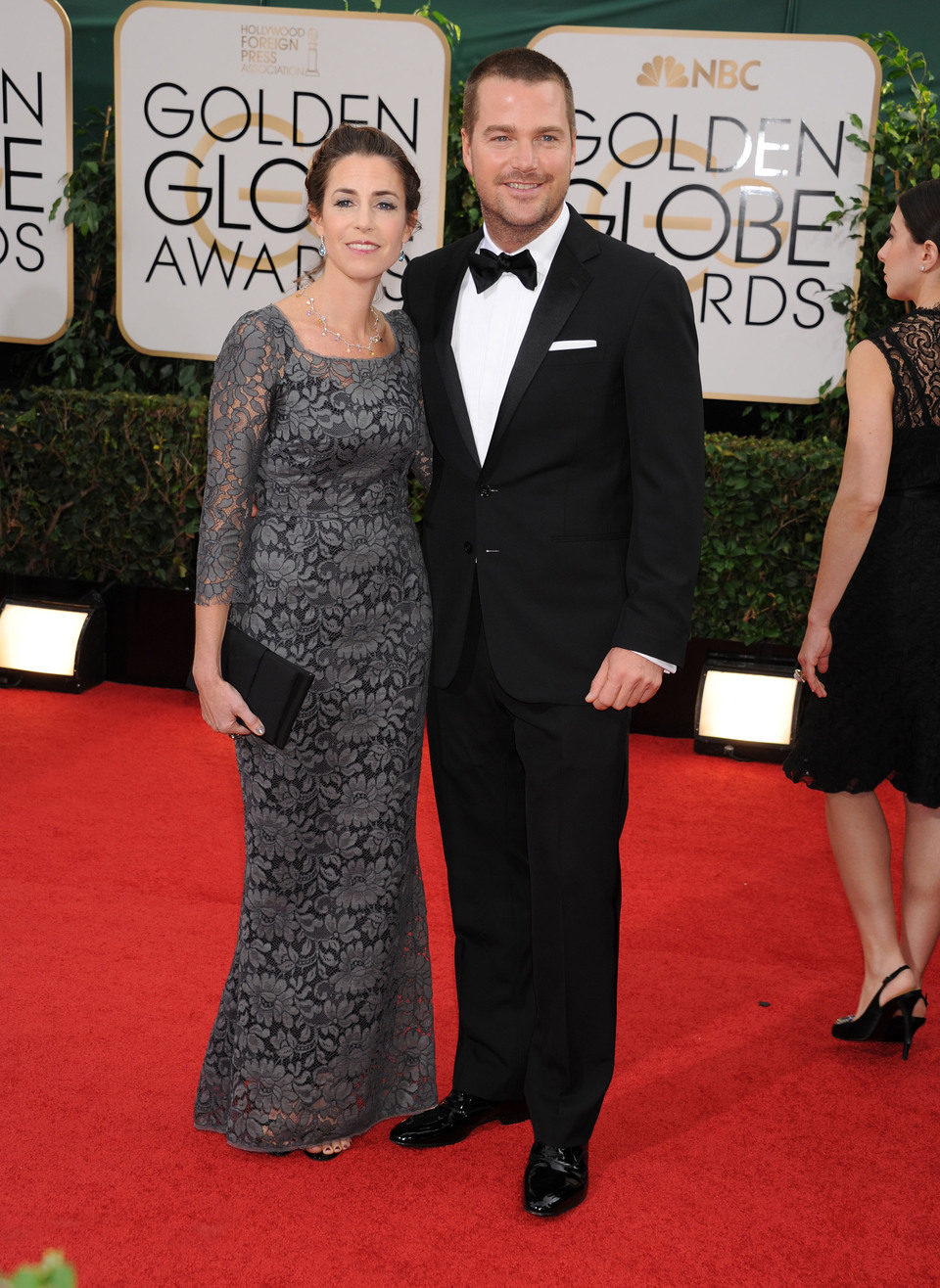 Chris O'Donnell en los Globos de Oro 2014