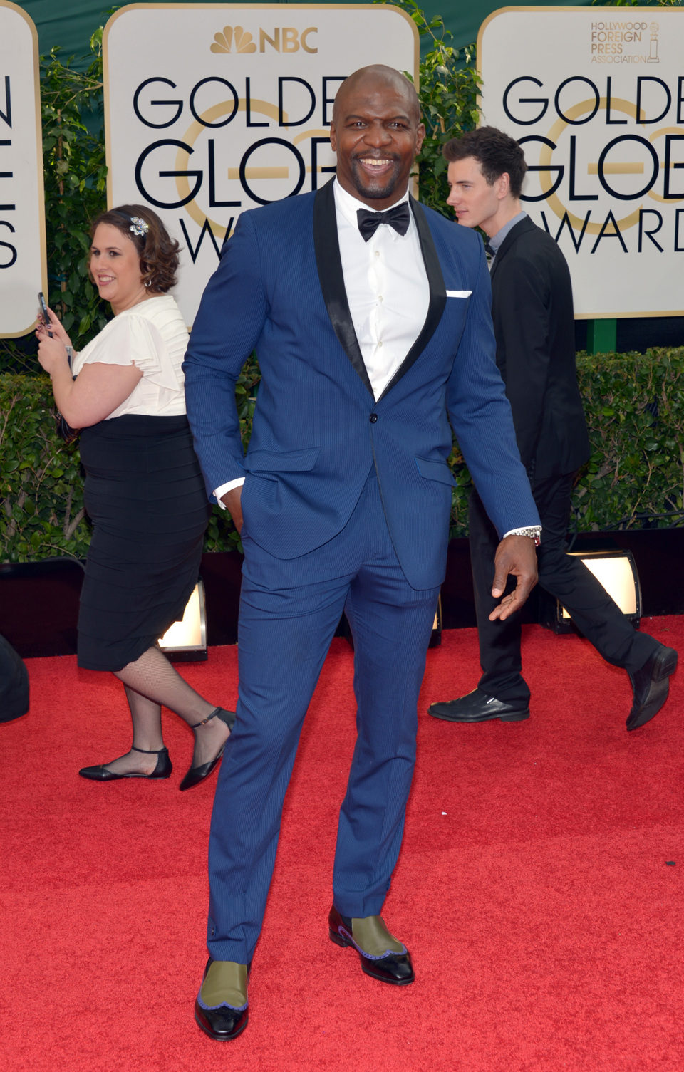 Terry Crews en los Globos de Oro 2014