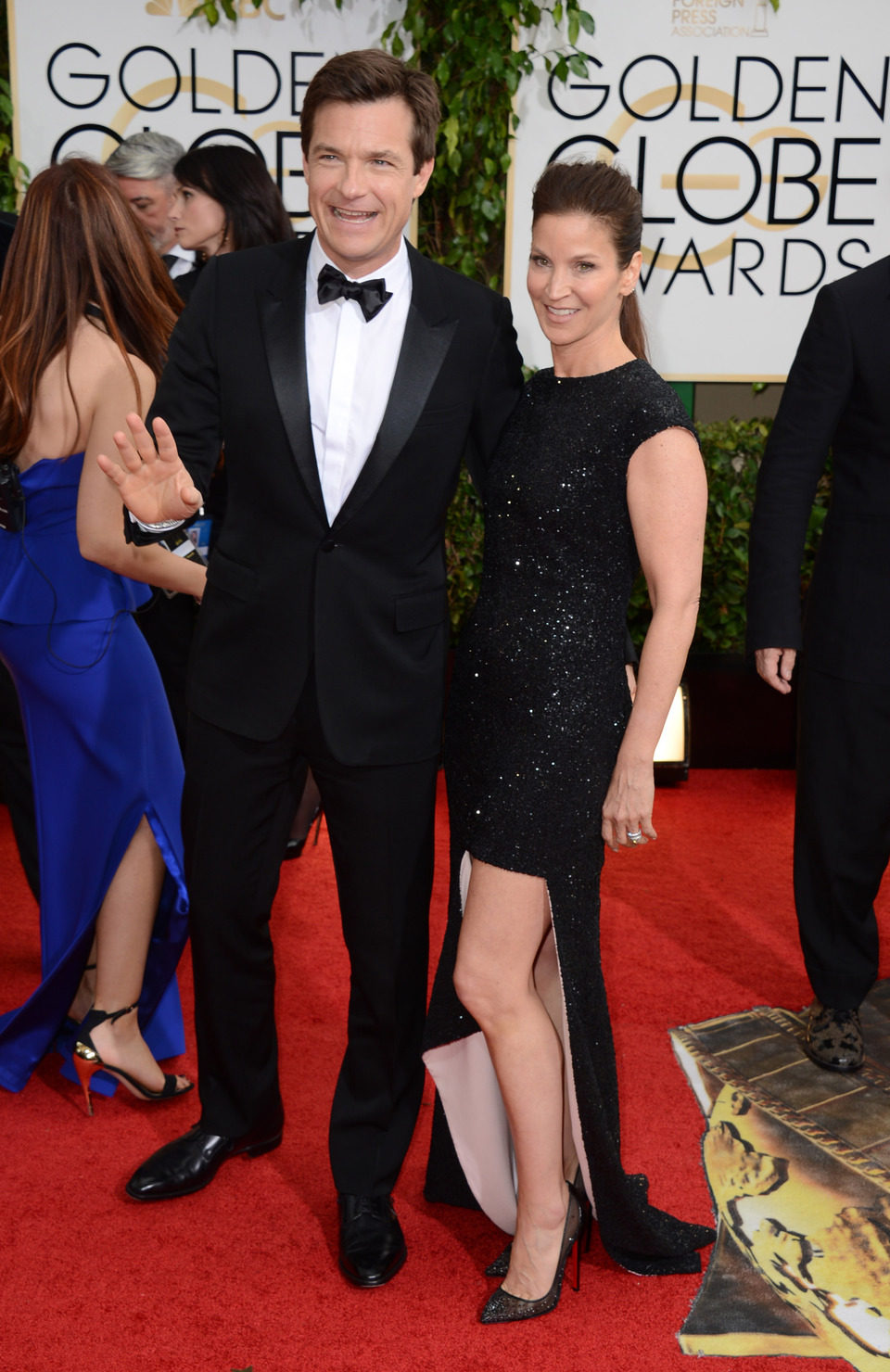 Jason Bateman en los Globos de Oro 2014