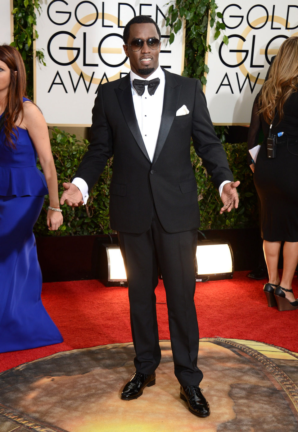 Sean Combs en los Globos de Oro 2014