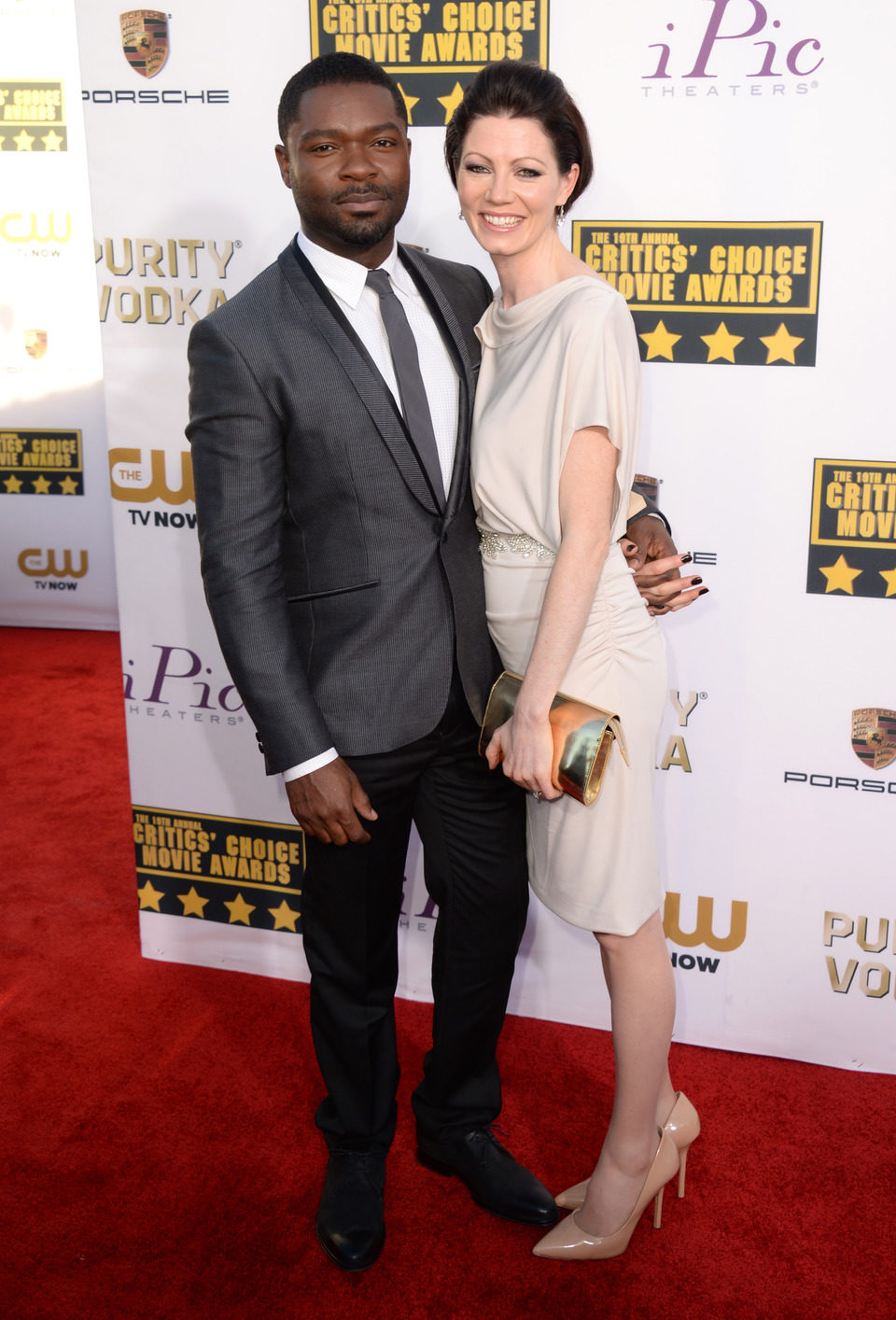 David Oyelowo a su llegada a la gala de los Critics' Choice Movie Awards 2014