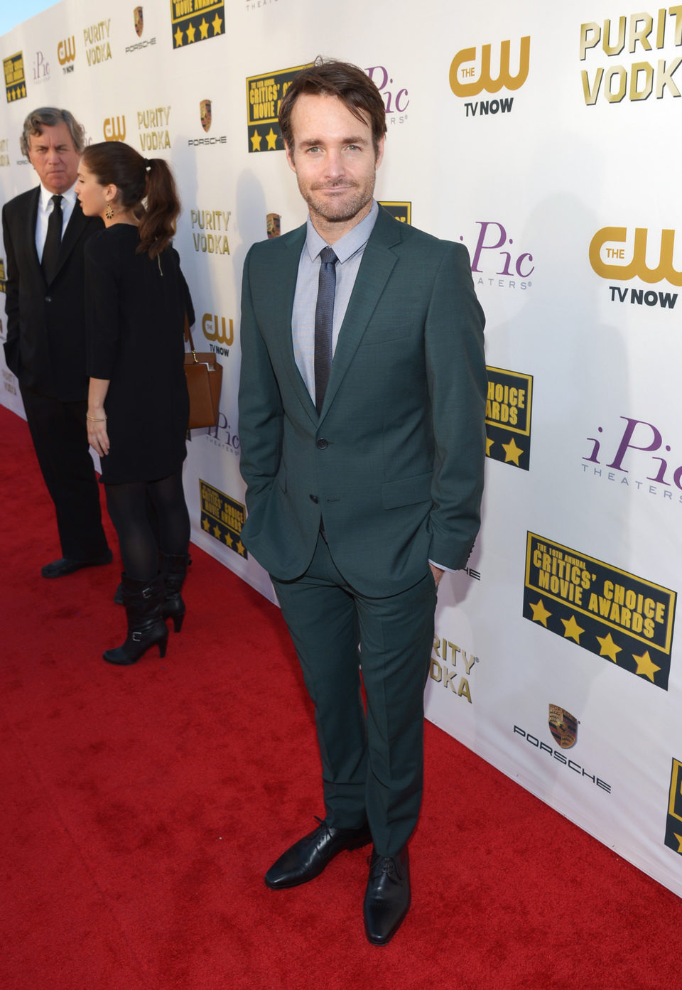 Will Forte a su llegada a la gala de los Critics' Choice Movie Awards 2014