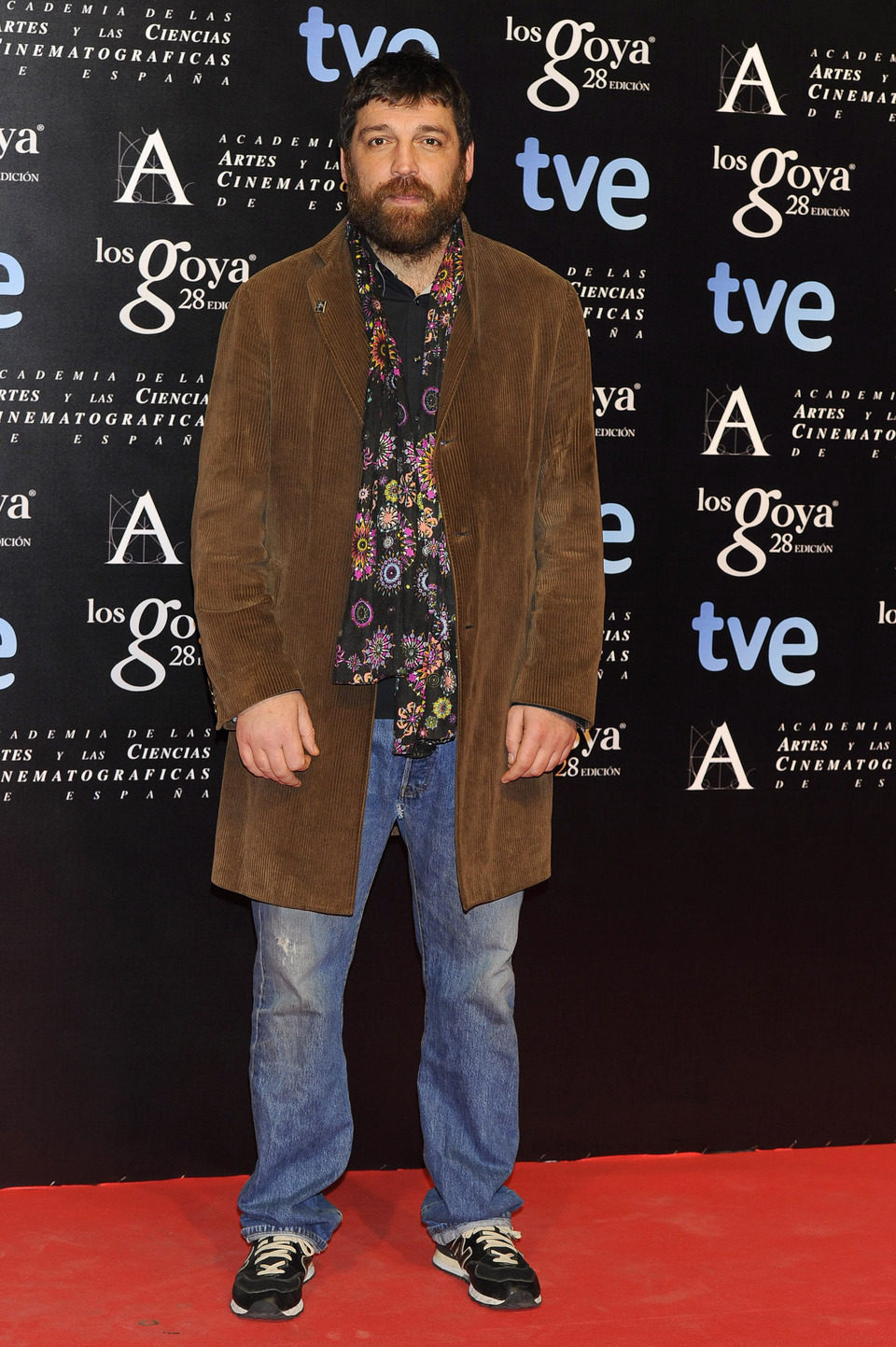 Hovik Keuchkerian en la alfombra roja de la fiesta de los nominados a los premios Goya 2014