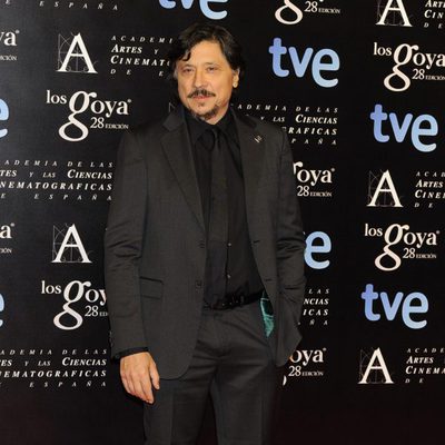 Carlos Bardem en la alfombra roja de la fiesta de los nominados a los premios Goya 2014