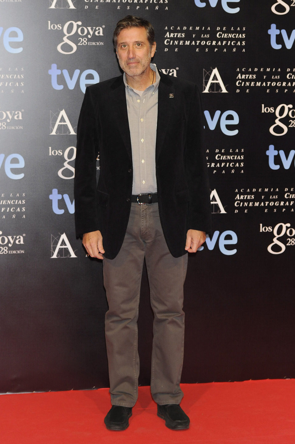 Emilio Aragón en la alfombra roja de la fiesta de los nominados a los premios Goya 2014