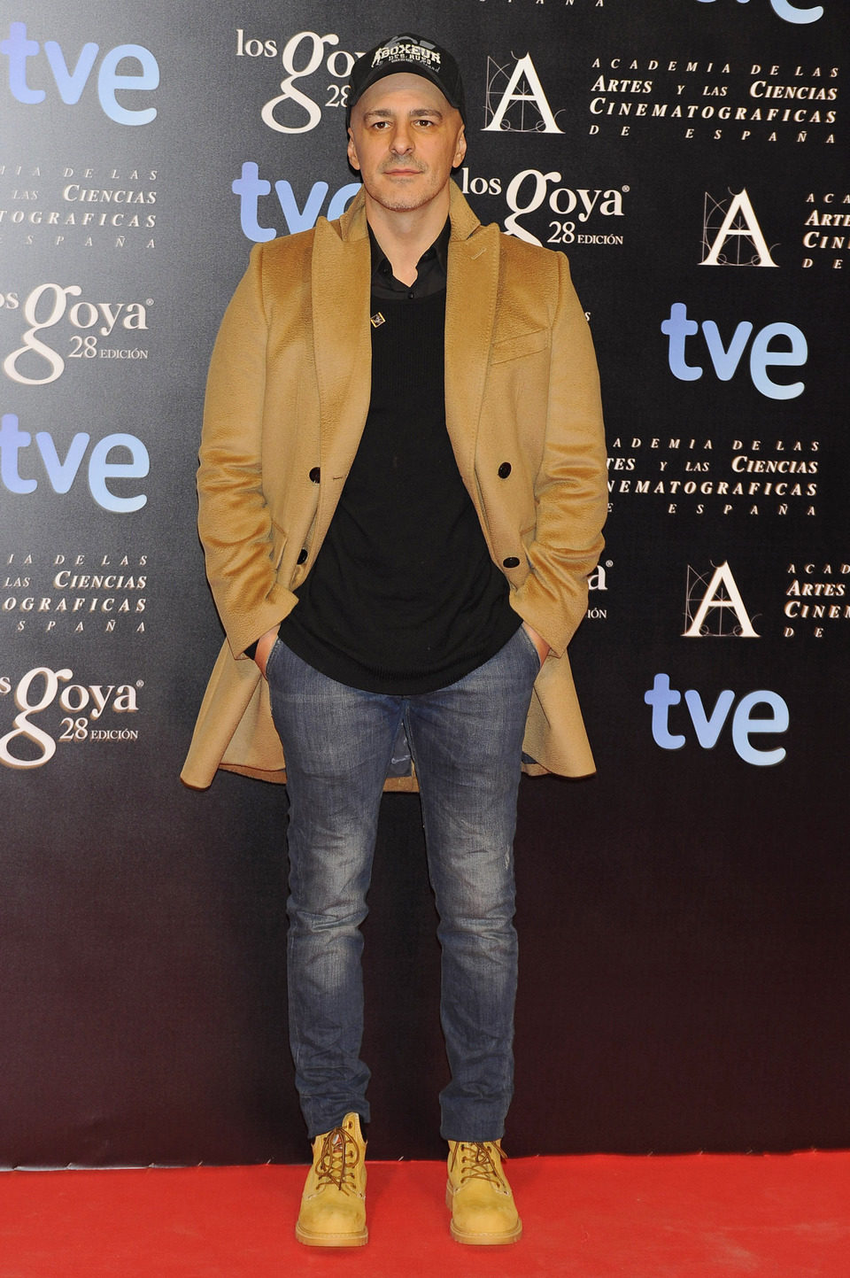 Roberto Álamo en la alfombra roja de la fiesta de los nominados a los premios Goya 2014