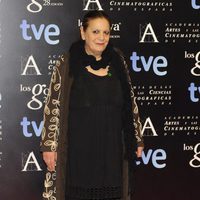 Terele Pávez en la alfombra roja de la fiesta de los nominados a los premios Goya 2014