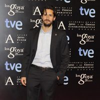 Juan Diego Botto en la alfombra roja de la fiesta de los nominados a los premios Goya 2014