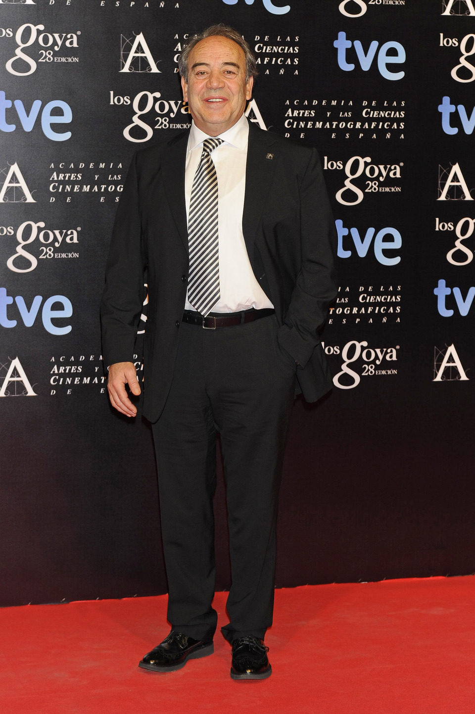 Tito Valverde en la alfombra roja de la fiesta de los nominados a los premios Goya 2014