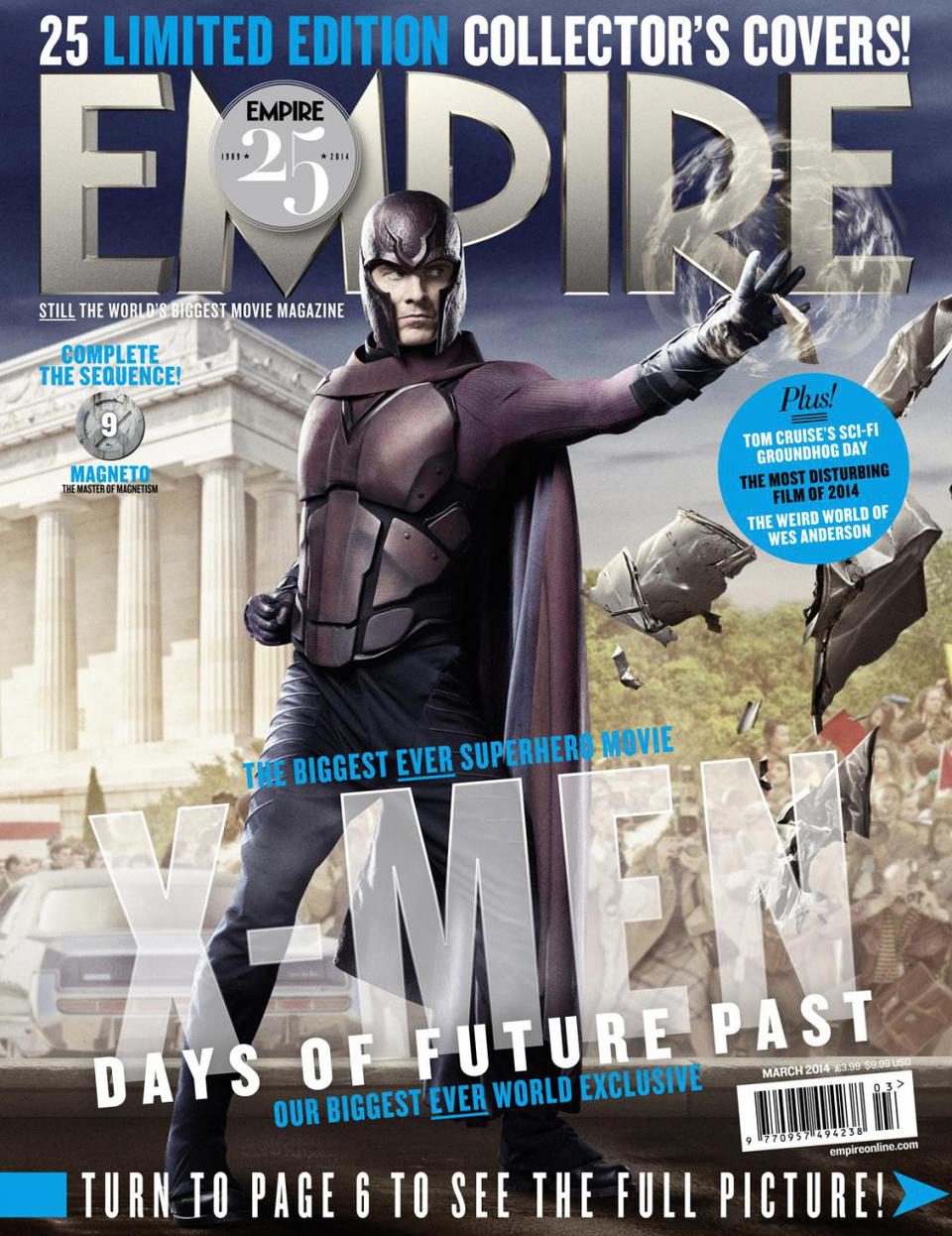 Portada de Magneto Joven de 'X-Men: Días del futuro pasado'