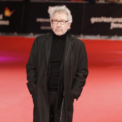 José Sacristán en la alfombra roja de los Feroz 2014