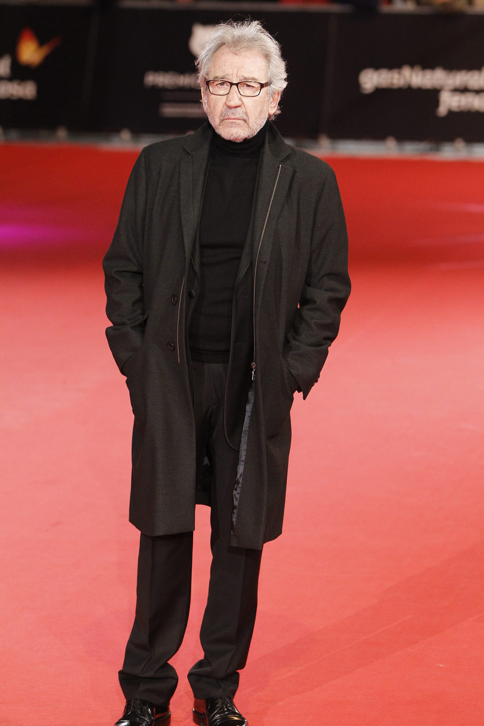 José Sacristán en la alfombra roja de los Feroz 2014