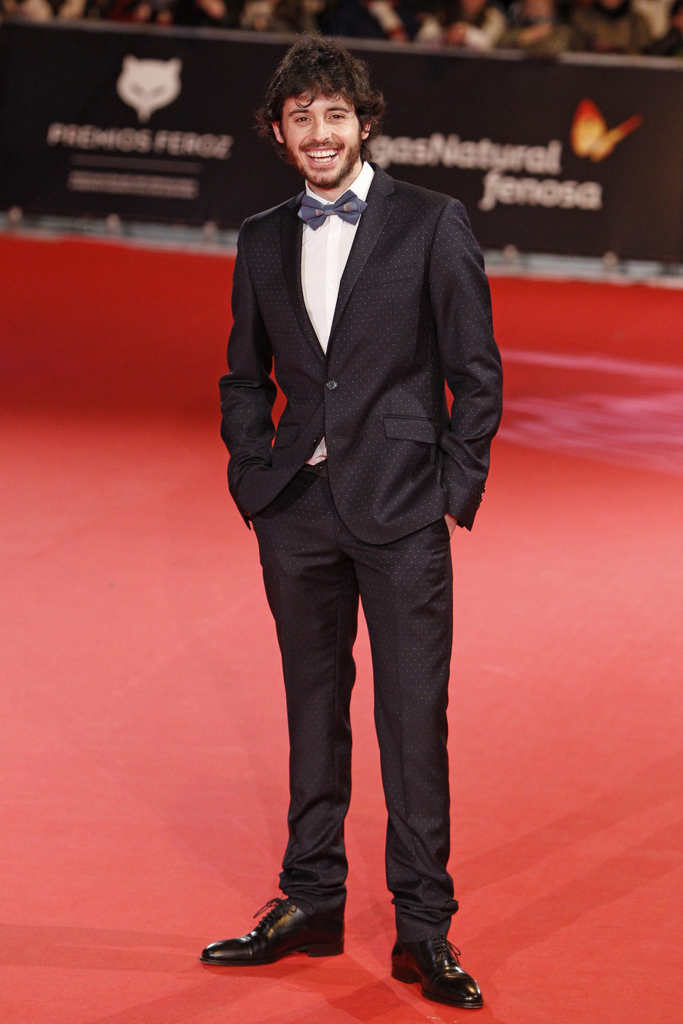 Javier Pereira en los Premios Feroz 2014