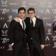 Ernesto Sevilla y Joaquín Reyes en la alfombra roja de los Goya 2014