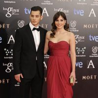 Andrea Duro y Joel Bosqued en los Goya 2014