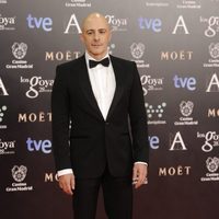 Roberto Álamo en la alfombra roja de los Goya 2014