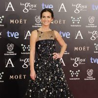 Belén López en la alfombra roja de los Goya 2014