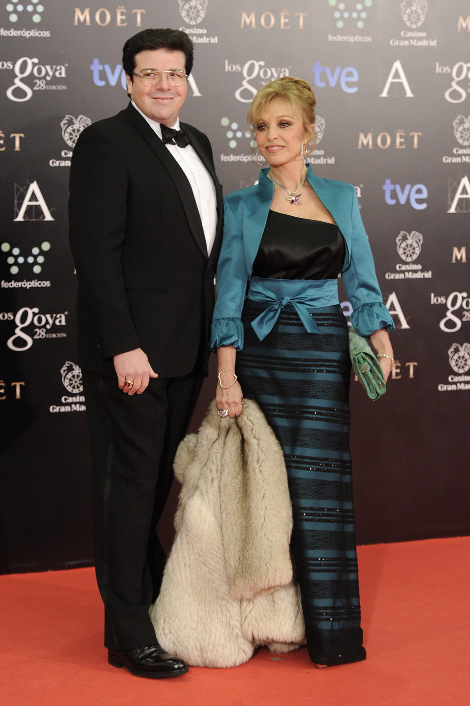 Silvia Tortosa y Carlos Cánovas en los Goya 2014