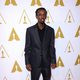 Barkhad Abdi en el almuerzo de los nominados a los Premios Oscar 2014