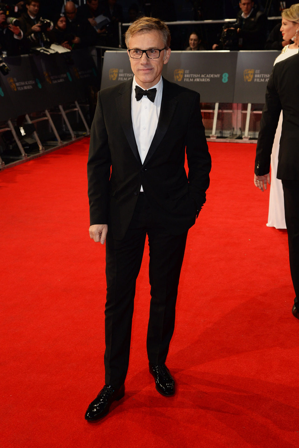 Christoph Waltz en los Premios BAFTA 2014