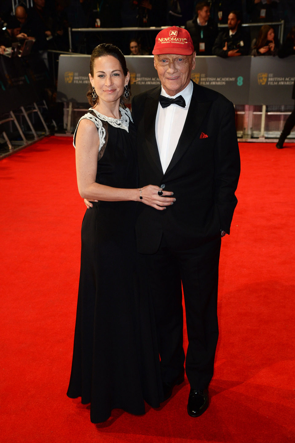 Niki Lauda en los Premios BAFTA 2014