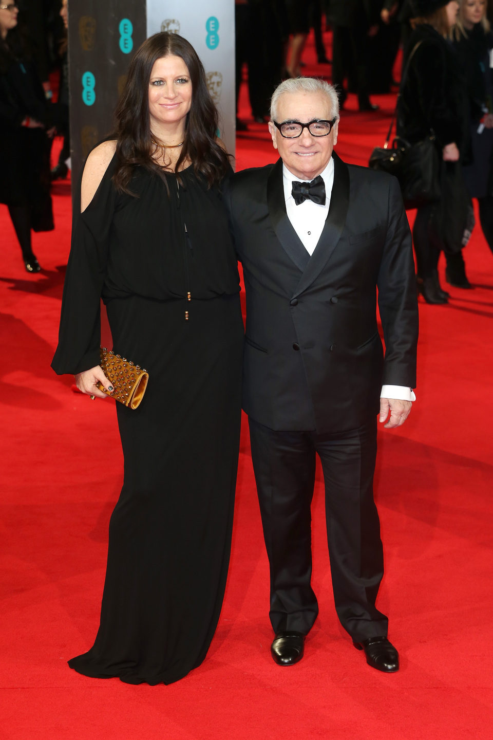 Martin Scorsese en la alfombra roja de los BAFTA 2014