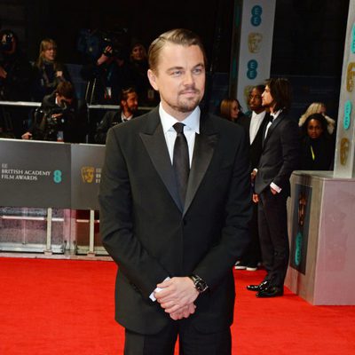 Leonardo DiCaprio en los Premios BAFTA 2014