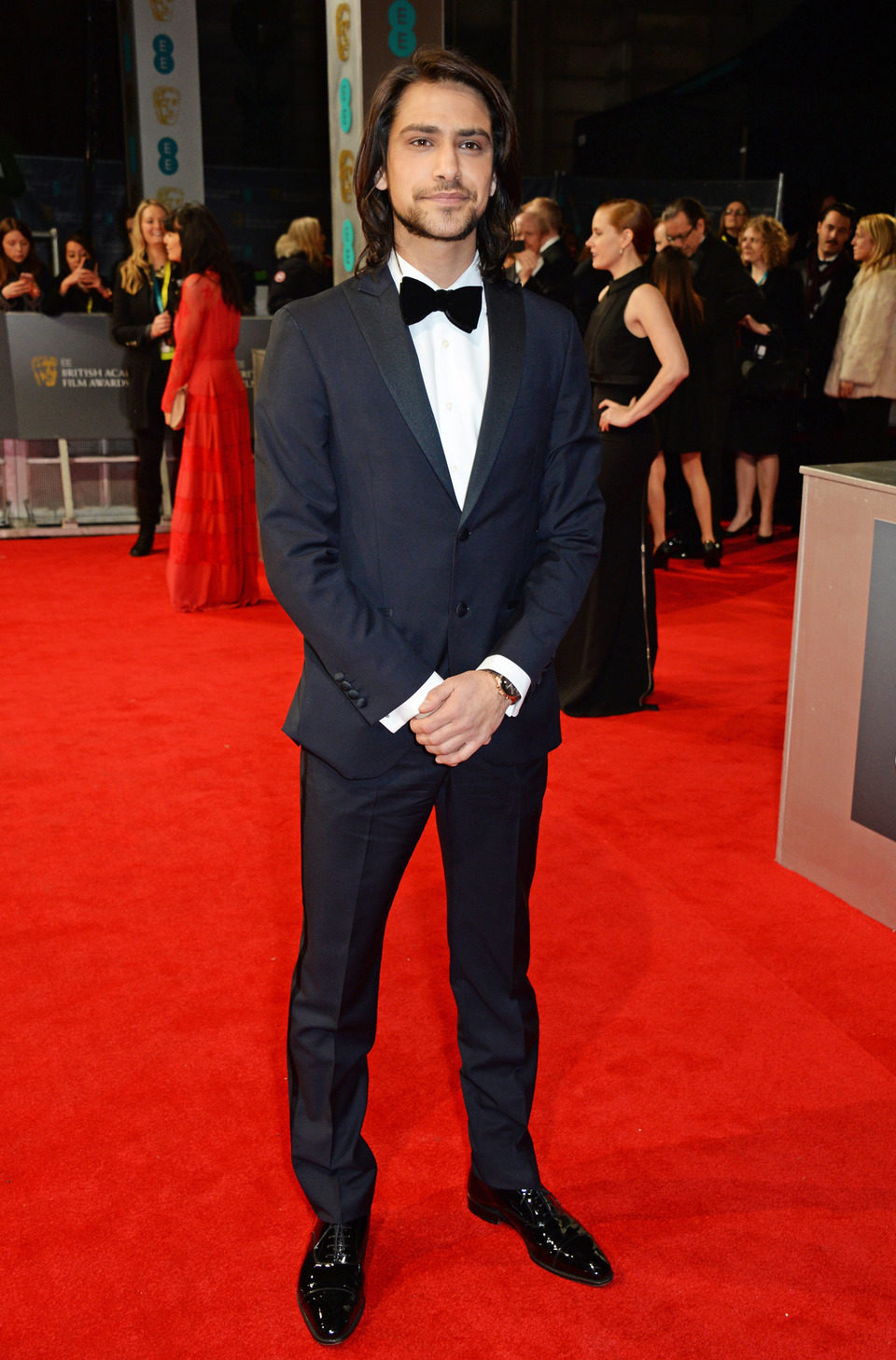 Luke Paqualino en los Premios BAFTA 2014