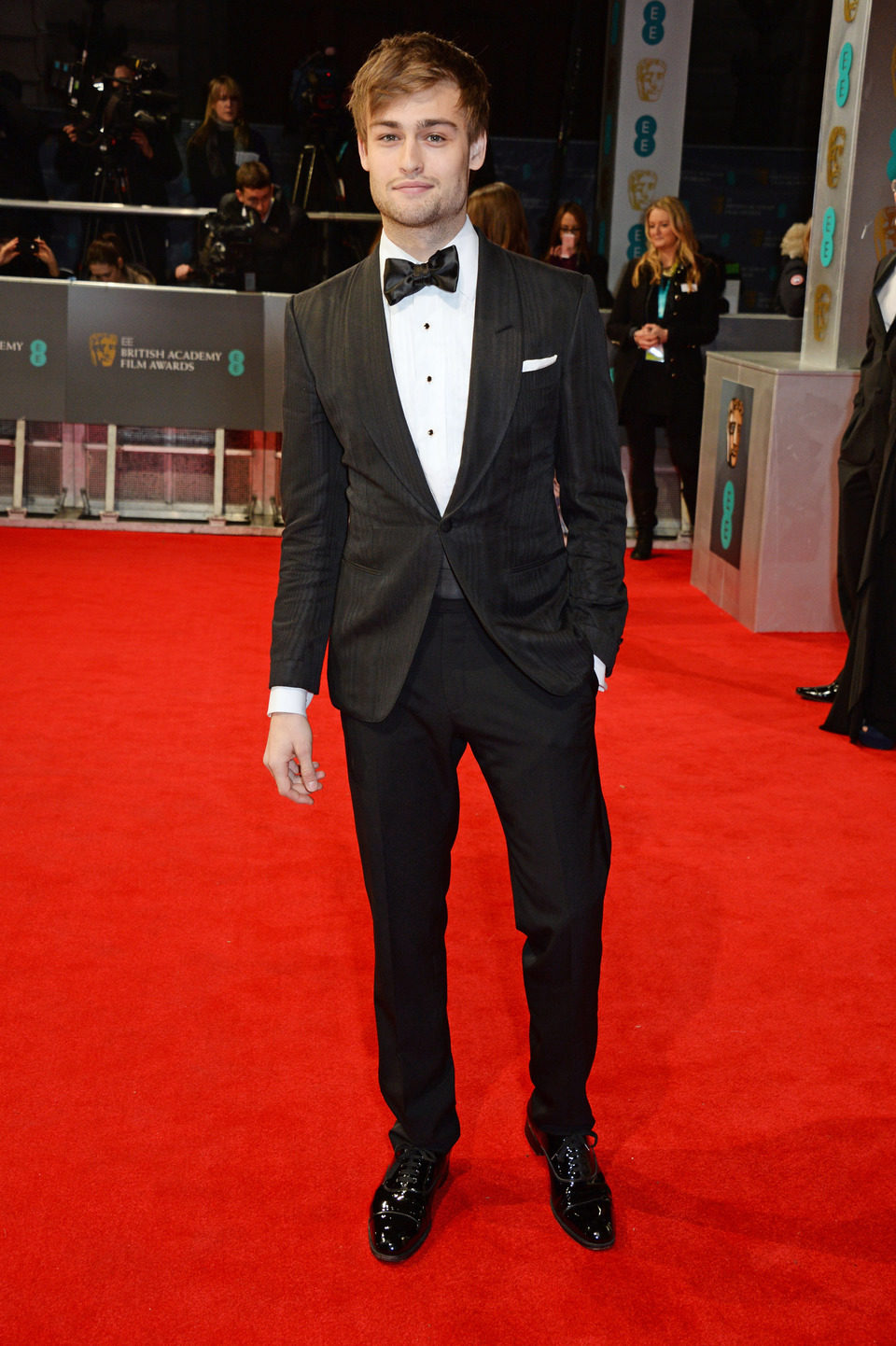 Douglas Booth en los Premios BAFTA 2014