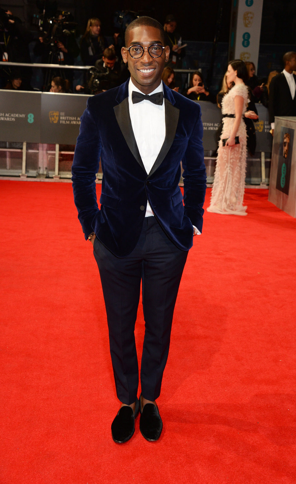 Tinie Tempah en los Premios BAFTA 2014