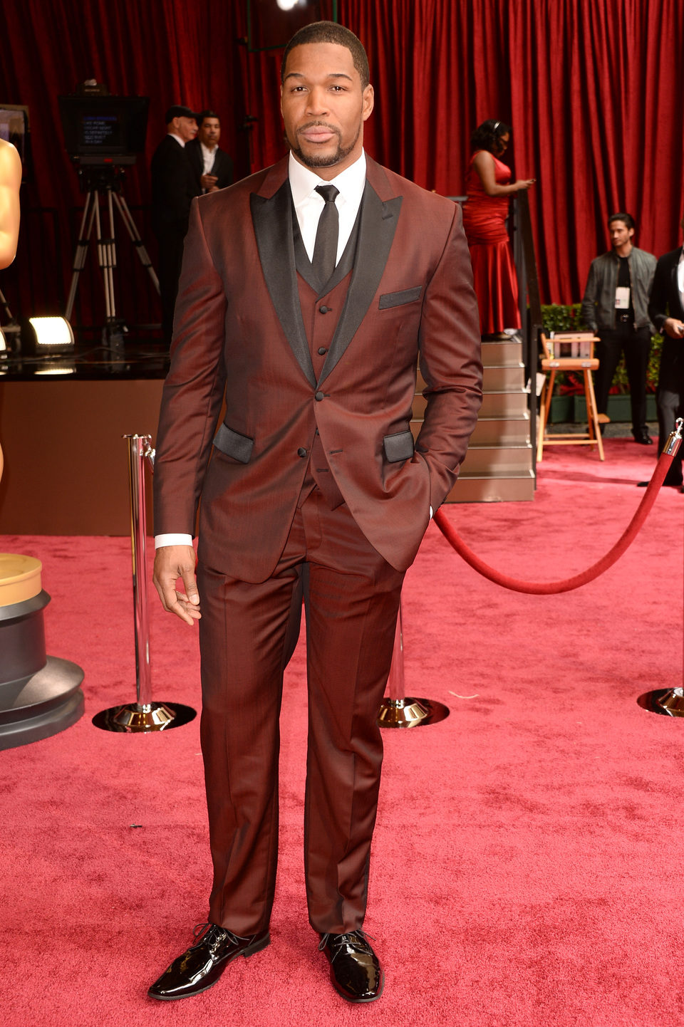 Michael Strahan en los Premios Oscar 2014