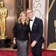 Laurie Karon y Paul Feig en los Oscar 2014