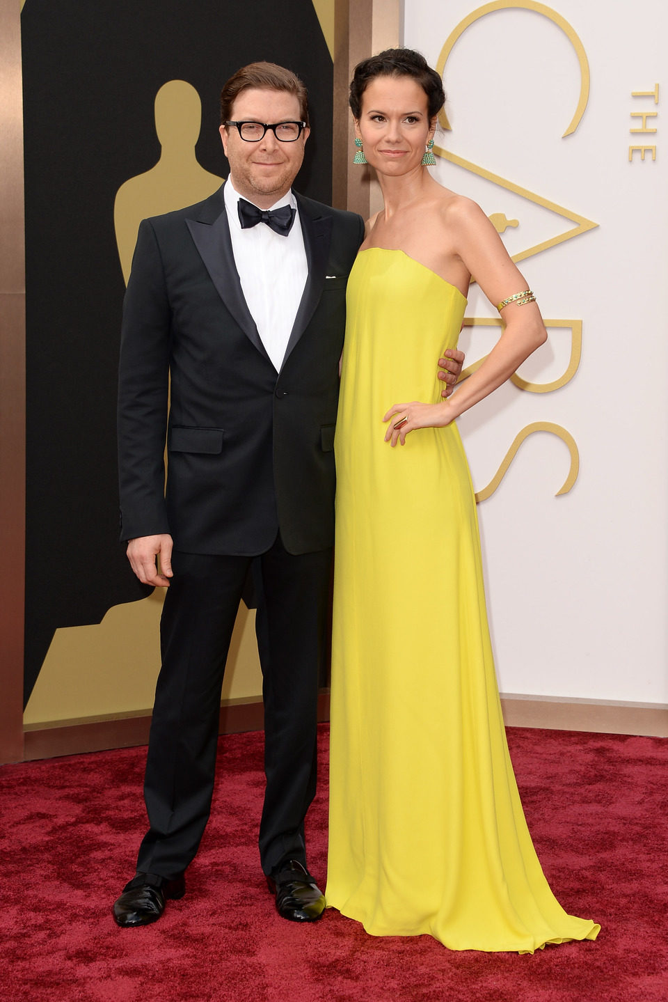 Eric Warren Singer en la alfombra roja de los Oscar 2014