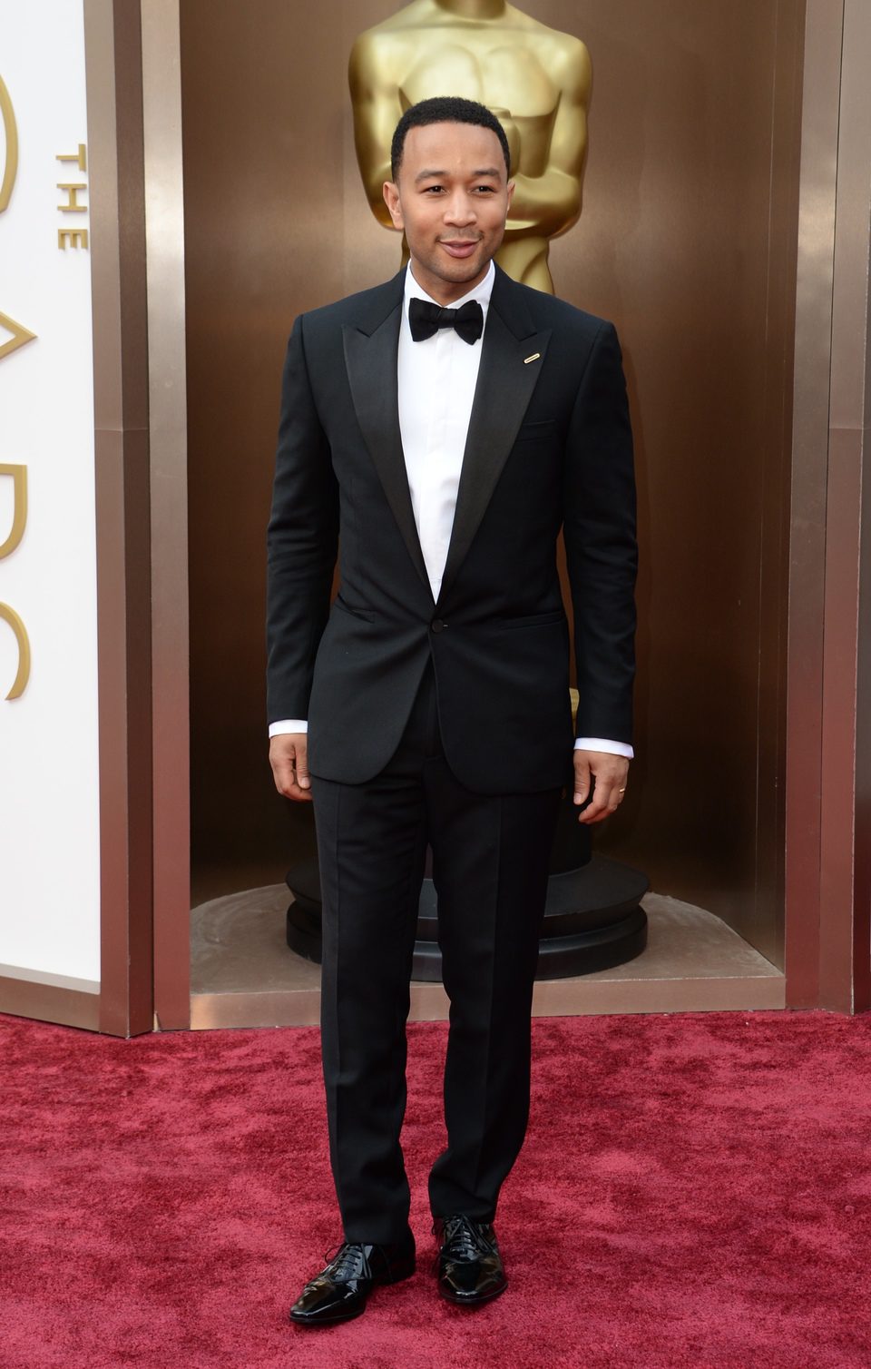 John Legend en la alfombra roja de los Oscar 2014