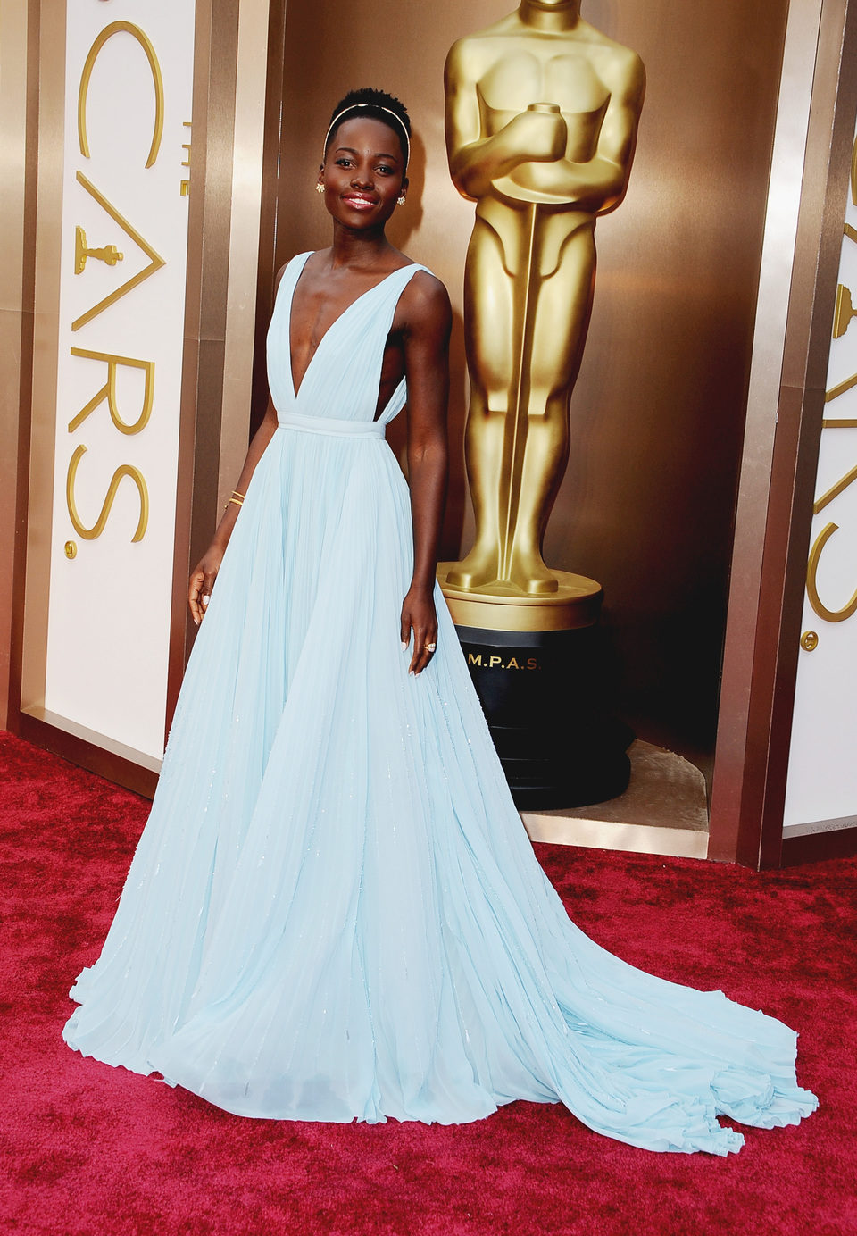 Lupita Nyong'o en los Oscar 2014