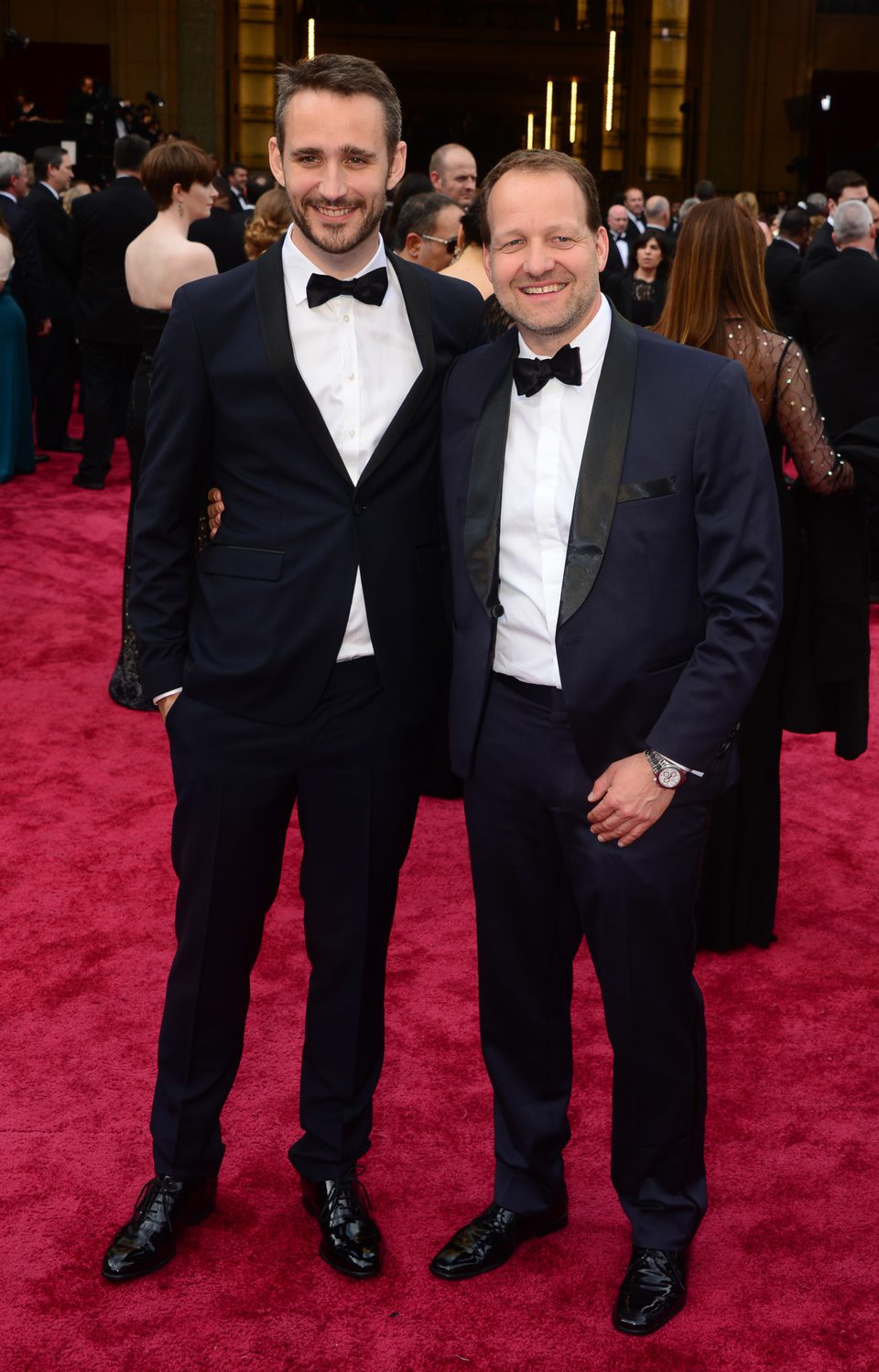 Anders Walter y Kim Magnusson en los Oscar 2014