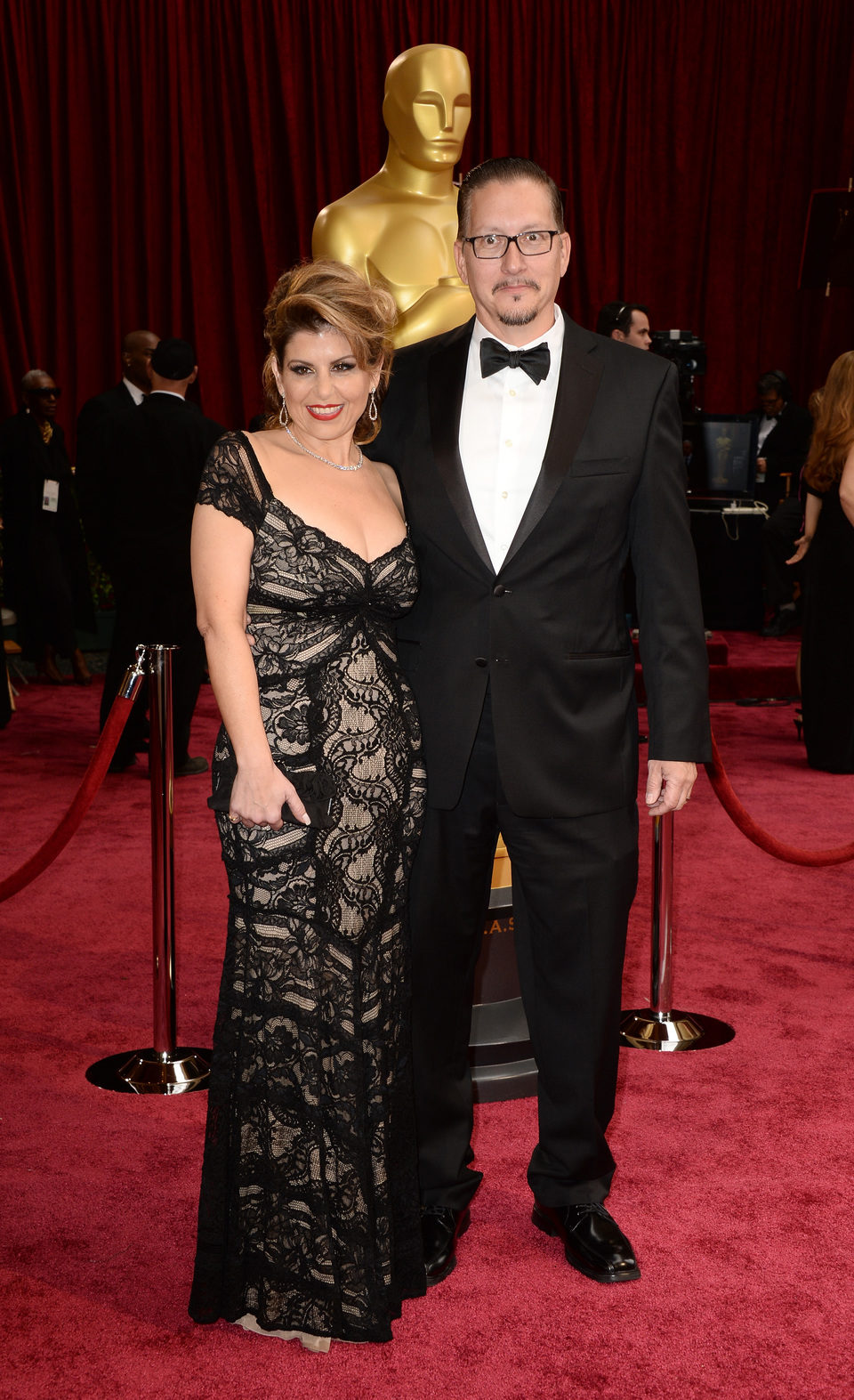 Stephen Prouty en la alfombra roja de los Oscar 2014