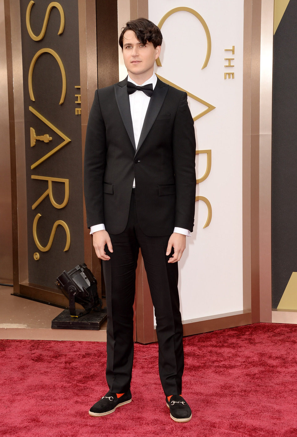 Ezra Koenig en la alfombra roja de los premios Oscar 2014