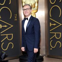 Christoph Waltz en la alfombra roja de los Oscar 2014