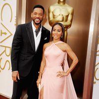 Will Smith y Jada Pinkett Smith en los Oscars 2014