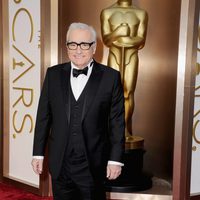 Martin Scorsese en la alfombra roja de los Oscar 2014