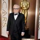 Martin Scorsese en la alfombra roja de los Oscar 2014