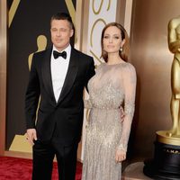 Angelina Jolie y Brad Pitt en los Oscar 2014